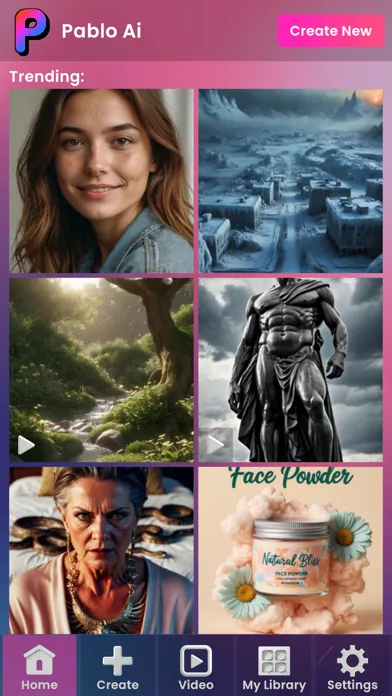 Tangkapan layar Pablo-ai.com - Image Generator