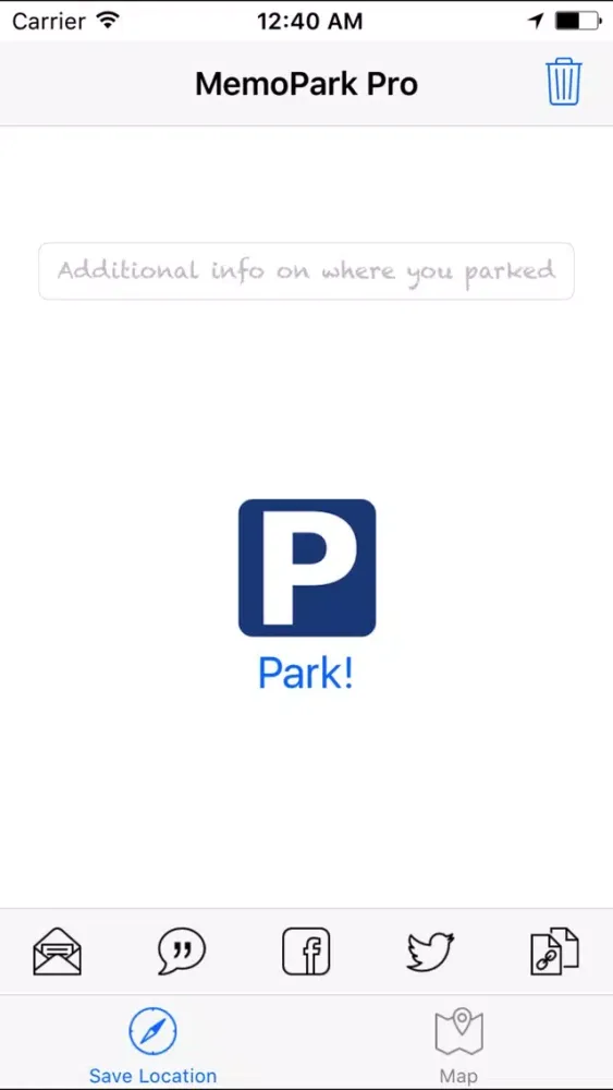 Capturas de pantalla de MemoPark Pro