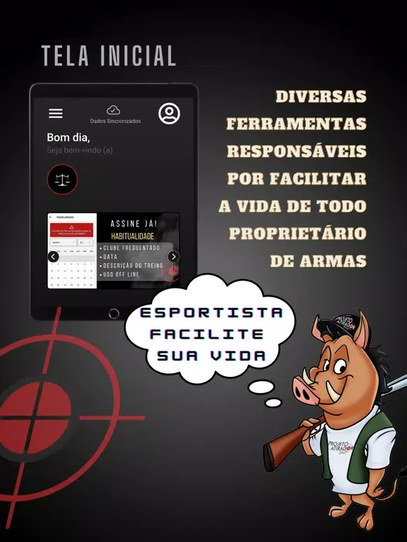 CAC - Projeto Atirador Brasil iPad  স্ক্রিনশট