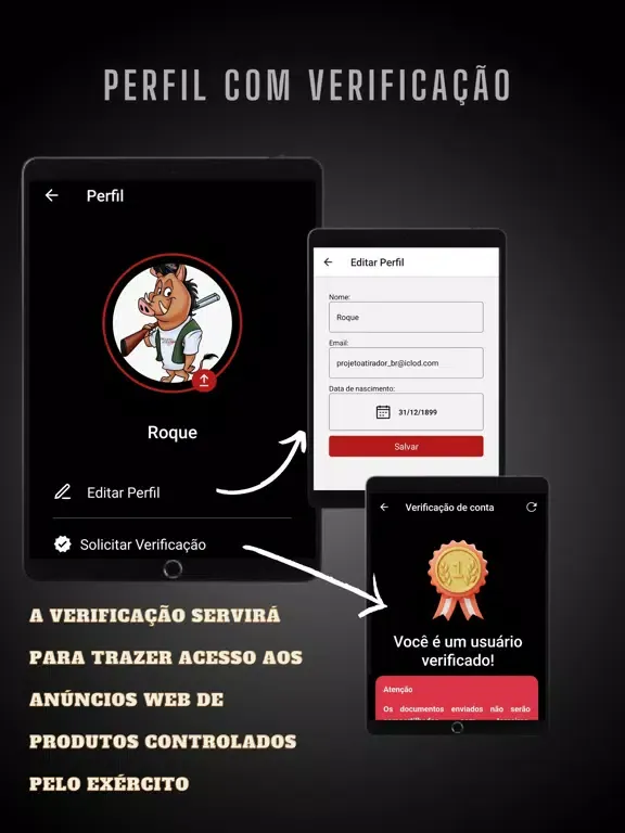 CAC - Projeto Atirador Brasil iPad  স্ক্রিনশট
