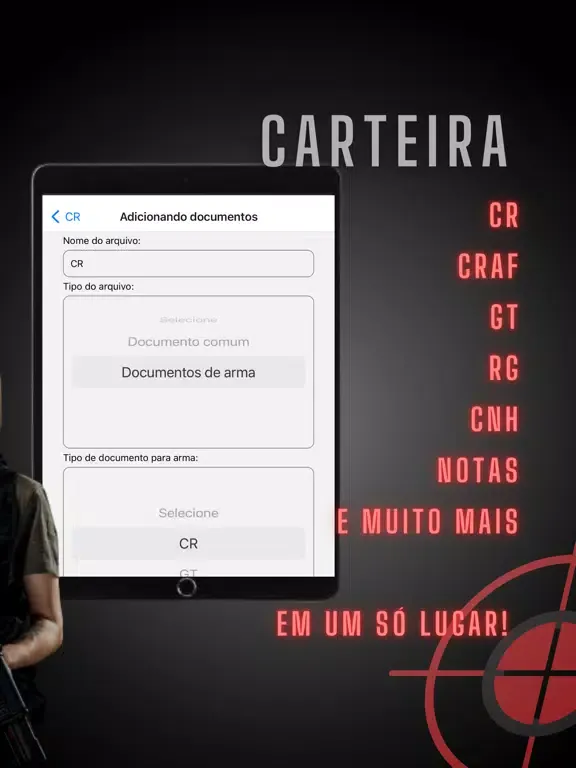 CAC - Projeto Atirador Brasil iPad  স্ক্রিনশট