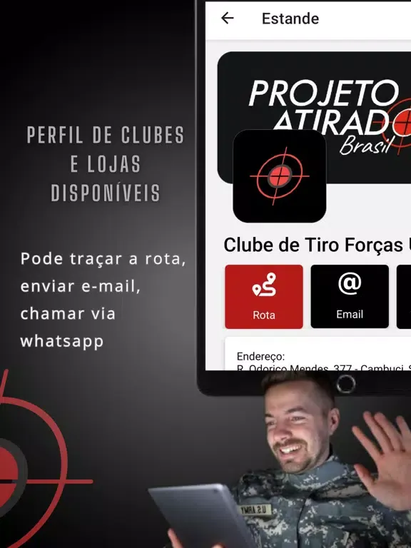 CAC - Projeto Atirador Brasil iPad  স্ক্রিনশট