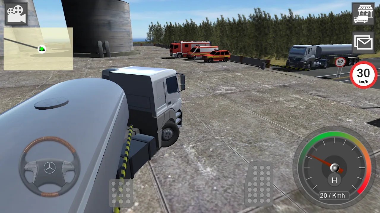 Screenshot di Mercedes Benz Truck Simulator