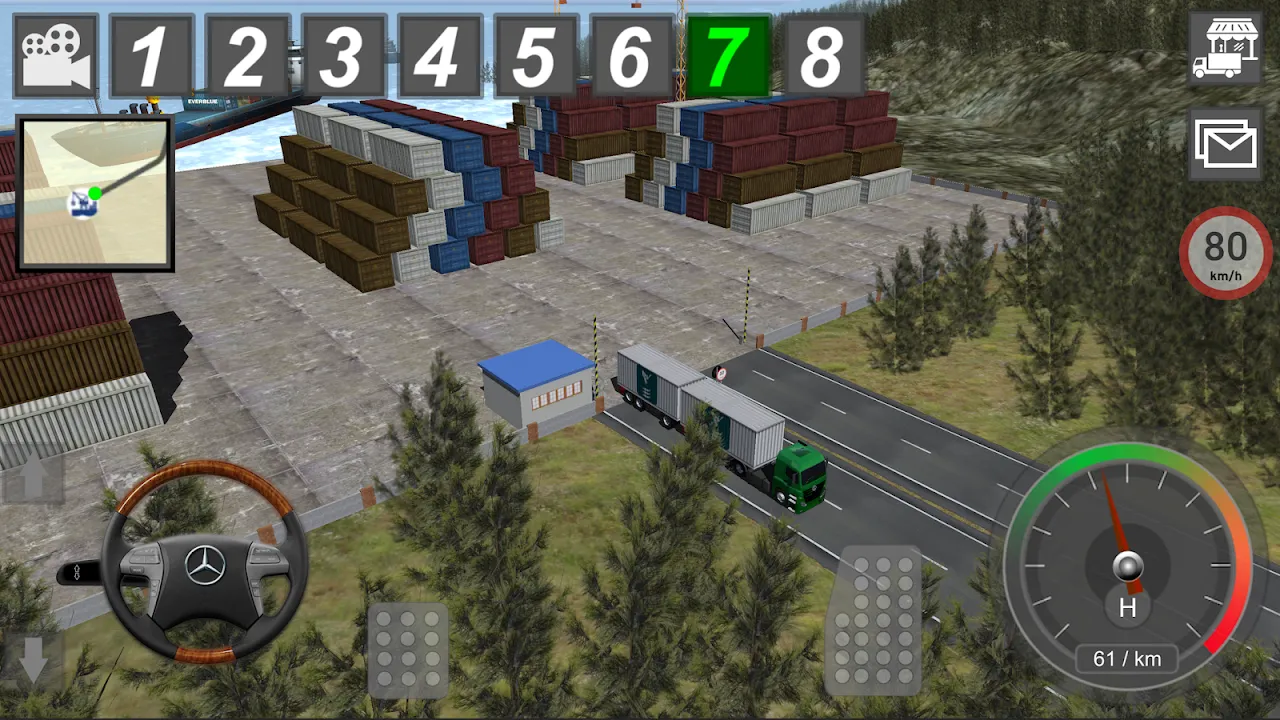 Screenshot di Mercedes Benz Truck Simulator