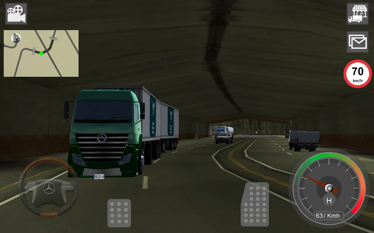 Screenshot di Mercedes Benz Truck Simulator