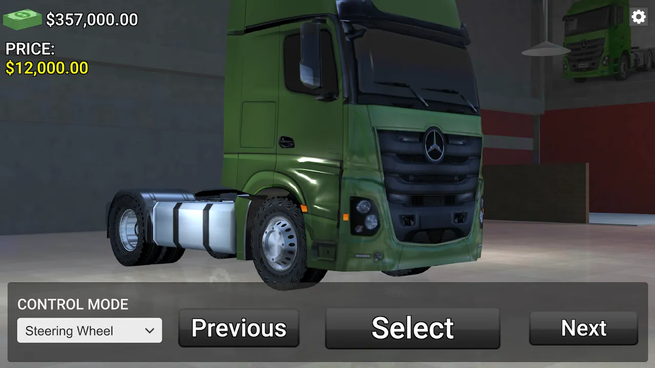 Screenshot di Mercedes Benz Truck Simulator