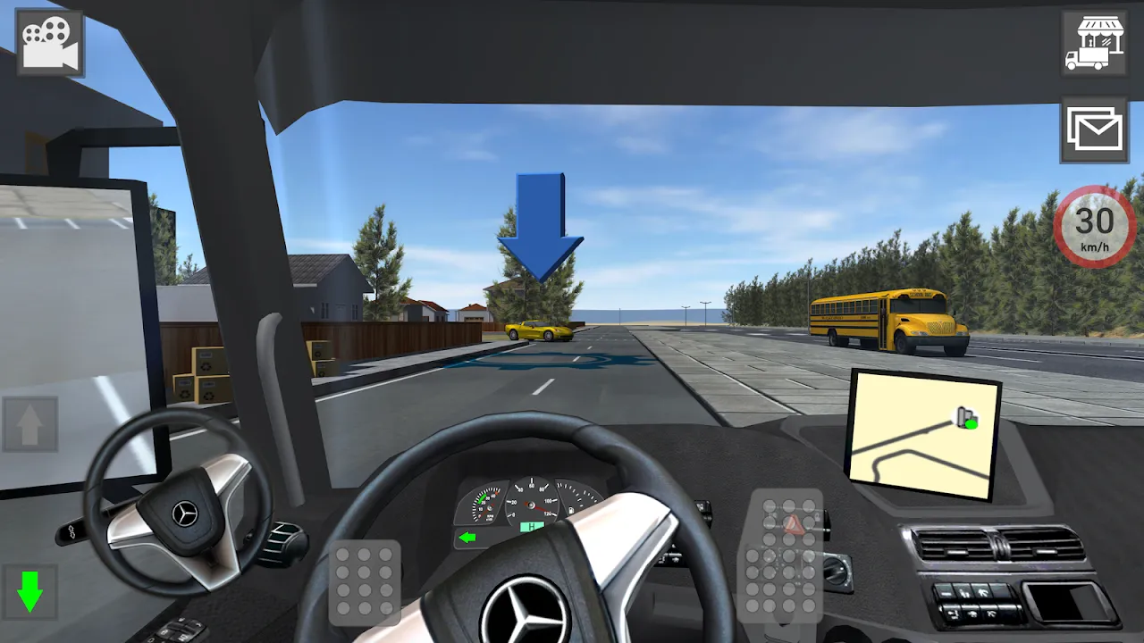 Screenshot di Mercedes Benz Truck Simulator