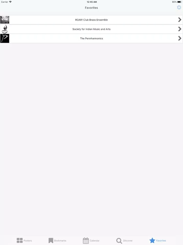 PACalendar iPad  スクリーンショット