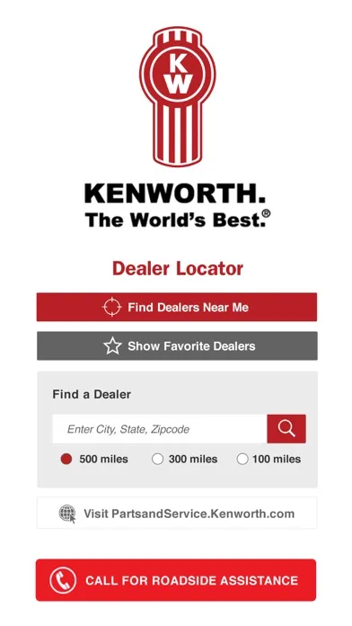 Kenworth Dealer Locator應用截圖