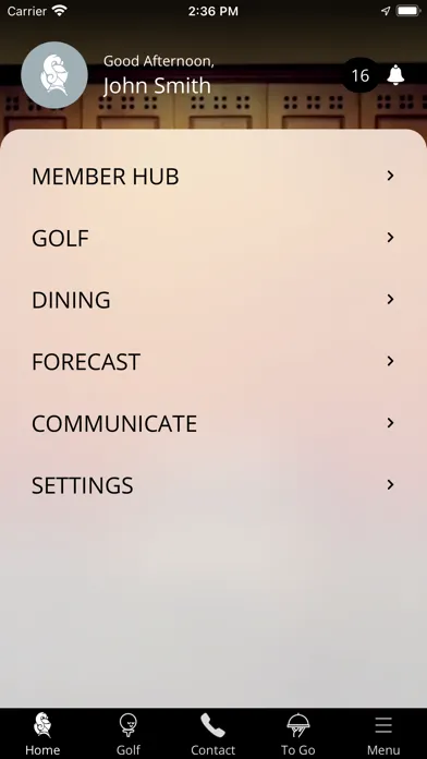 Tangkapan layar Camelot Golf & Country Club