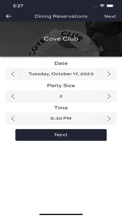 Cove Club WP 스크린샷