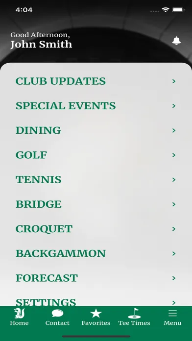 Everglades Club スクリーンショット