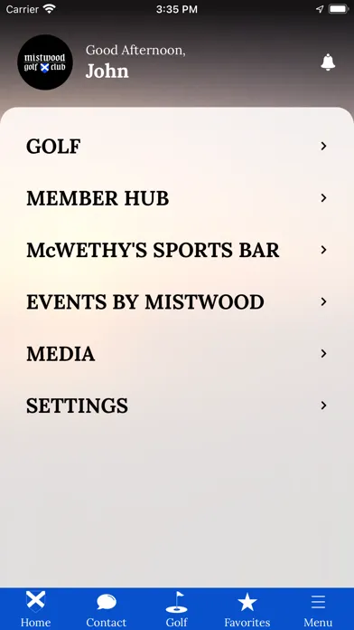 Capturas de tela do Mistwood Golf Club