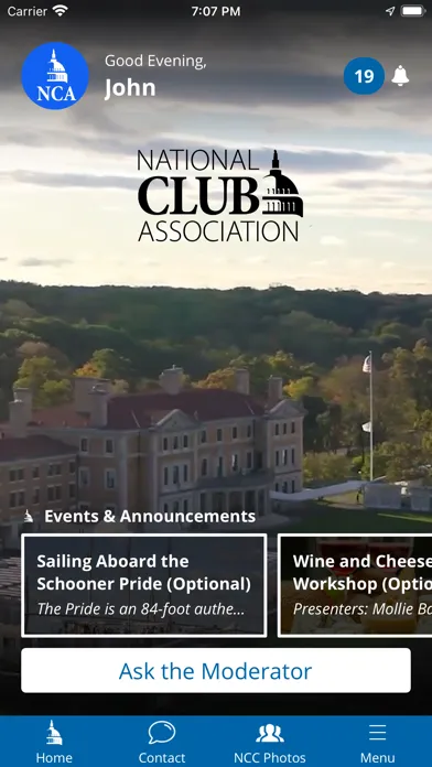 Screenshot di National Club Association