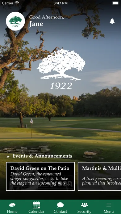 Oak Hills CC سکرین شاٹس