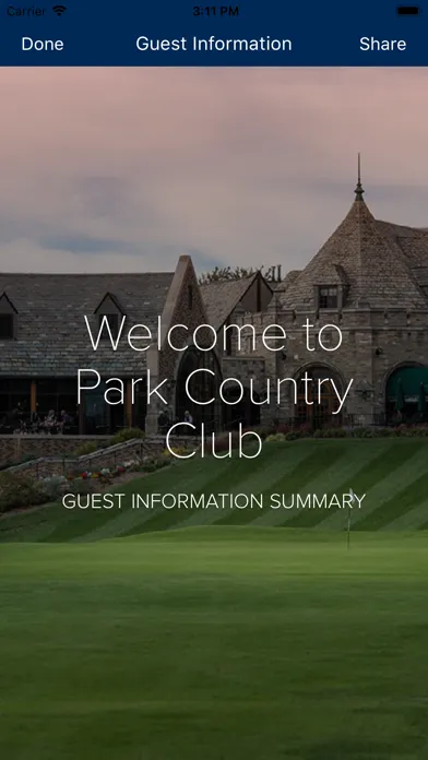 Park Country Club स्क्रीनशॉट