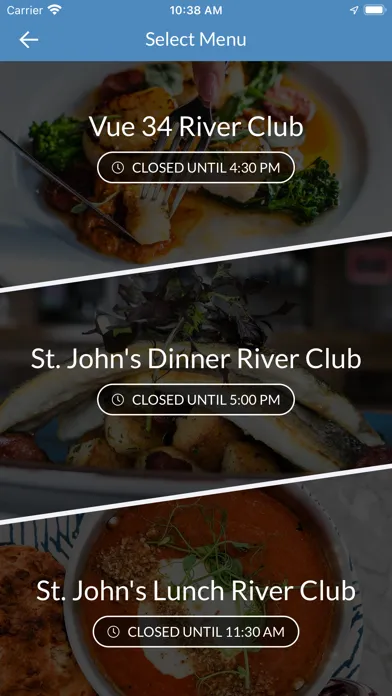 Ảnh chụp màn hình của River Club