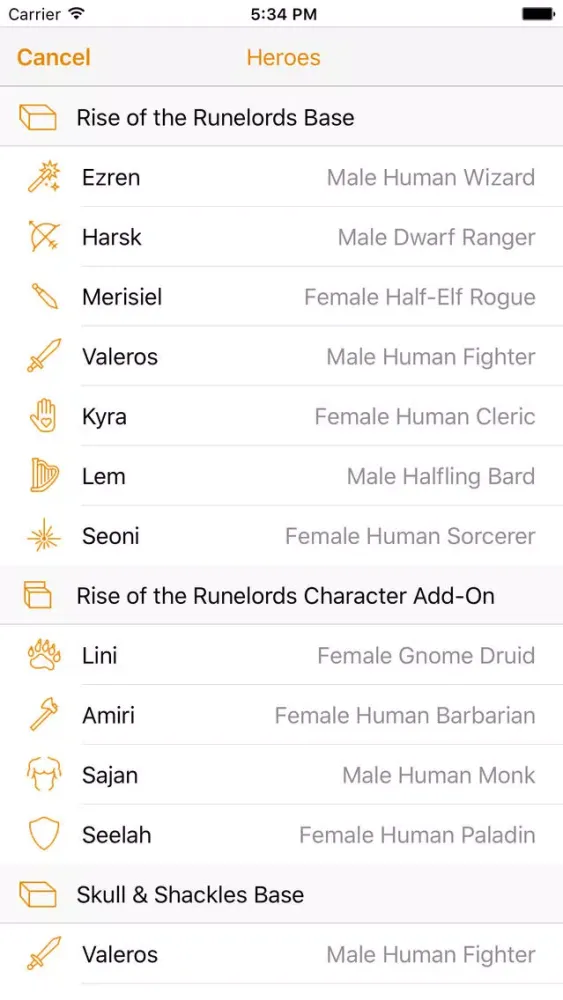 PACGC - Companion for Pathfinder Adventure Card Game স্ক্রিনশট