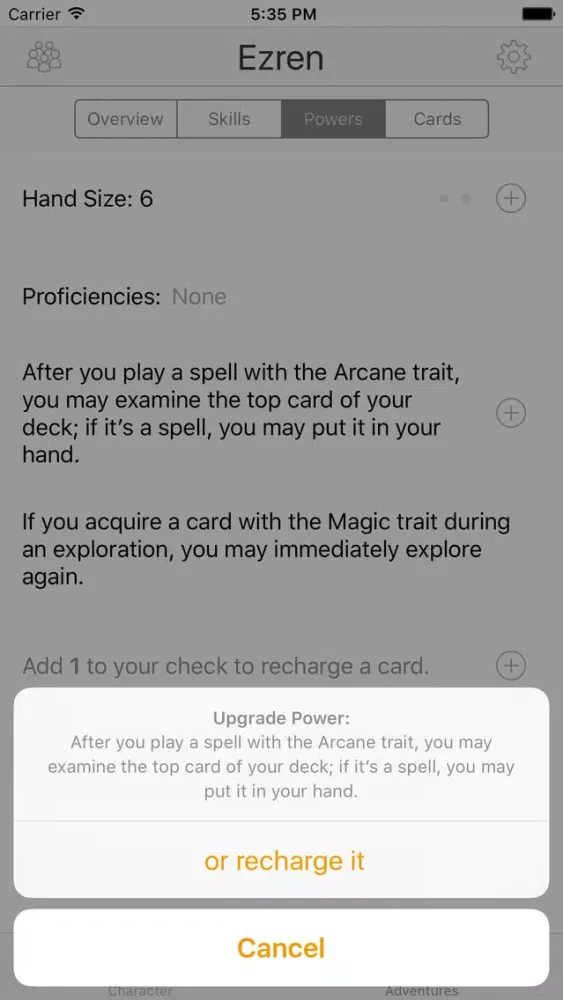PACGC - Companion for Pathfinder Adventure Card Game স্ক্রিনশট