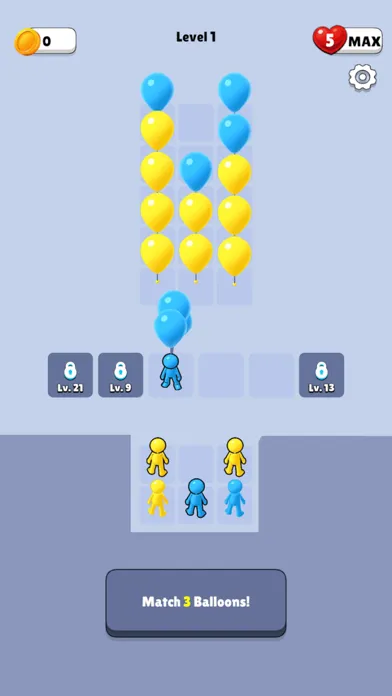Rise Up : Balloon Match 스크린샷