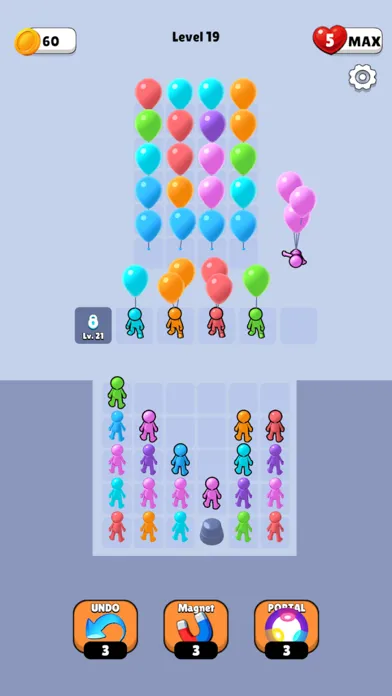 Rise Up : Balloon Match 스크린샷