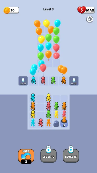Rise Up : Balloon Match 스크린샷