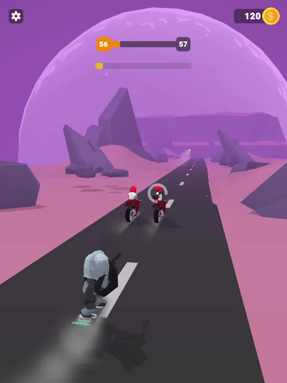 Capturas de tela do Tossed 3D iPad 