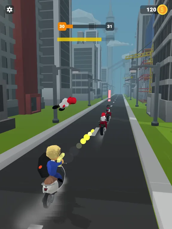 Capturas de tela do Tossed 3D iPad 