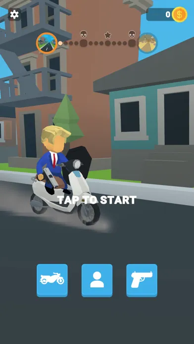 Capturas de tela do Tossed 3D