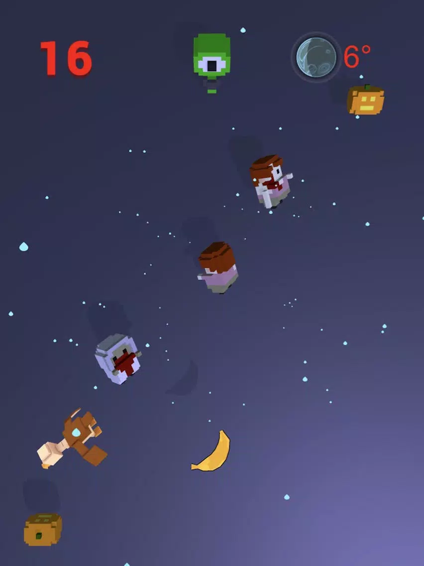 Aliens eat banana iPad  سکرین شاٹس