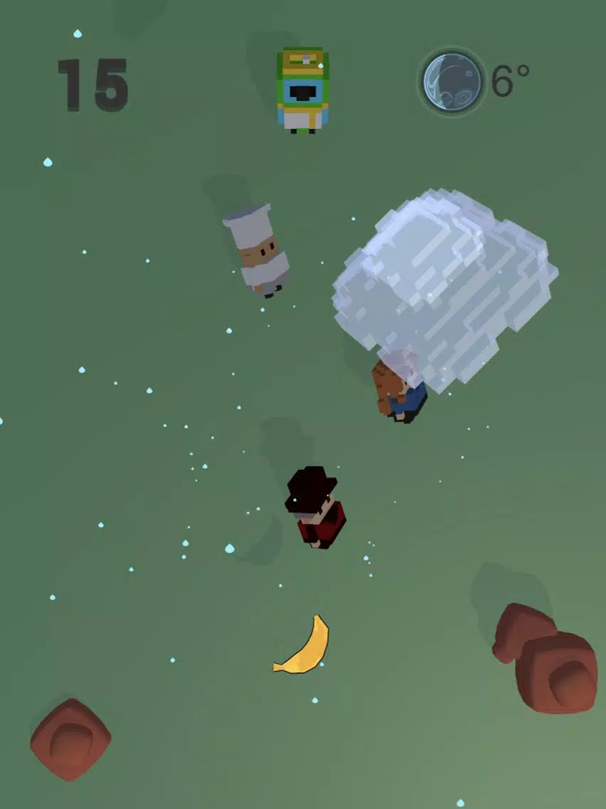 Aliens eat banana iPad  سکرین شاٹس