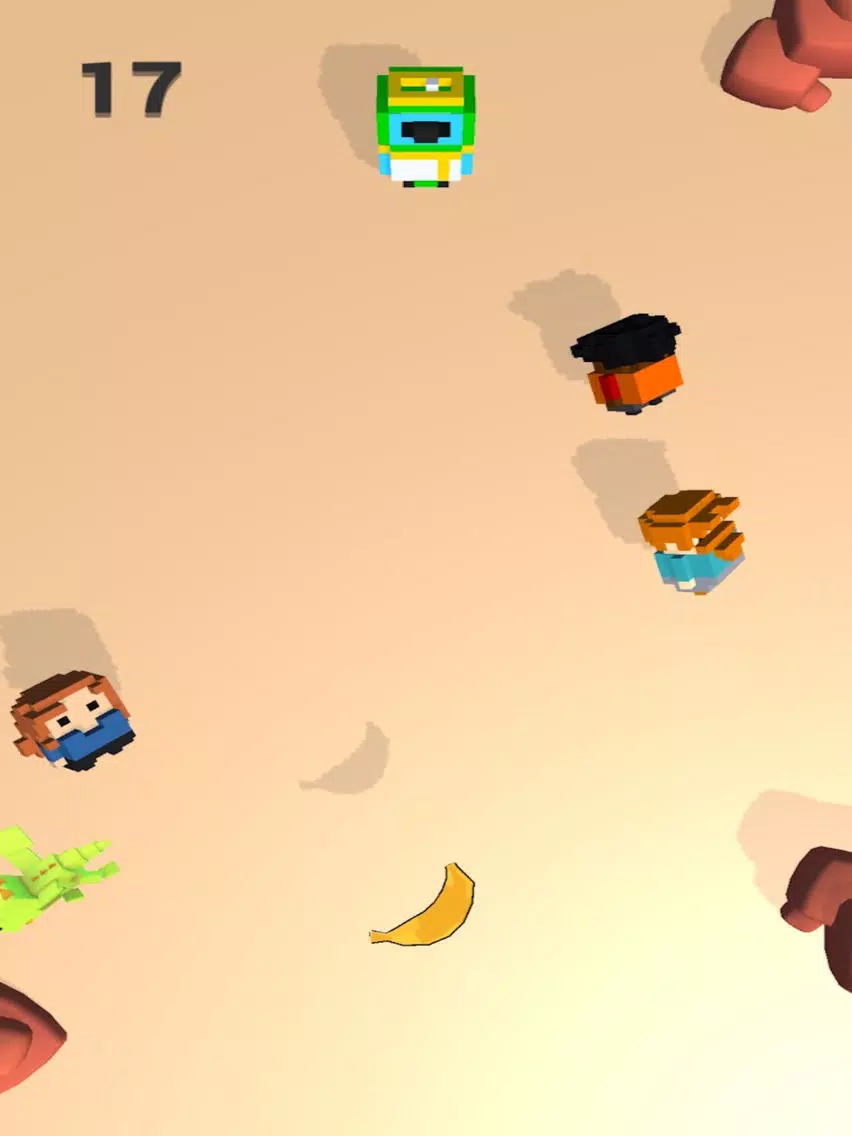 Aliens eat banana iPad  سکرین شاٹس