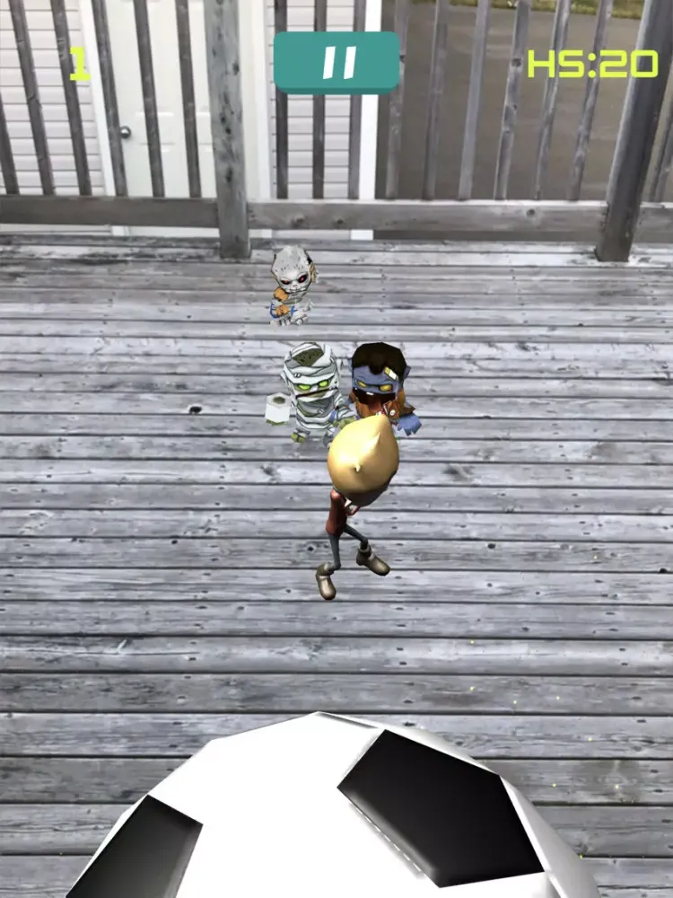 I Shoot Zombie AR iPad  Screenshots