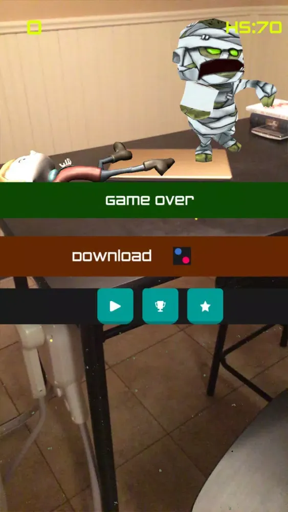 I Shoot Zombie AR Screenshots