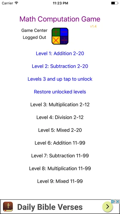 Math Computation Game Ekran Görüntüleri