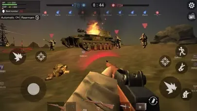 Ảnh chụp màn hình của Battle of Death Island
