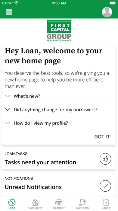First Capital Group Screenshots