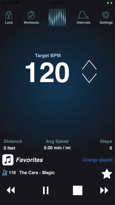 PaceDJ: BPM Running Music应用截图