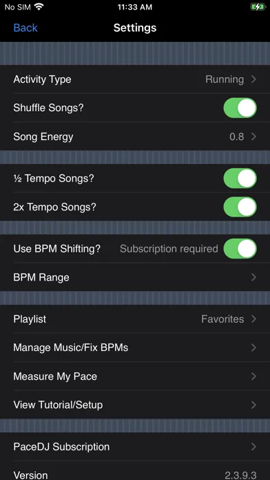 PaceDJ: BPM Running Music应用截图