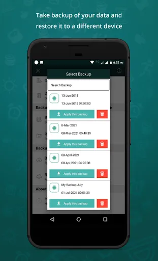 Shift Work Calendar Screenshots
