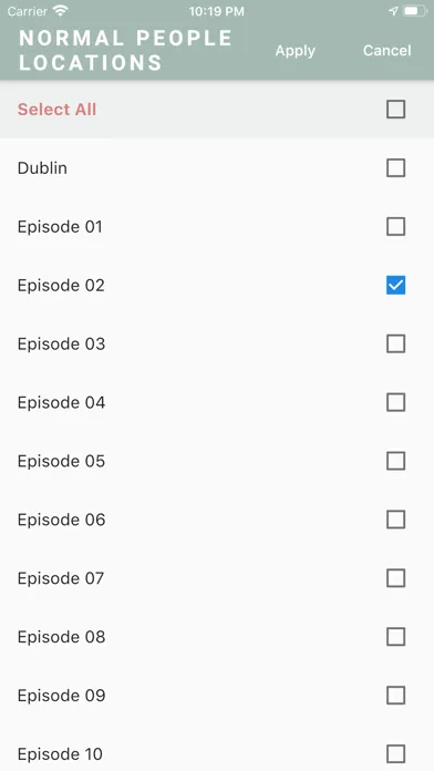 Normal People Locations स्क्रीनशॉट