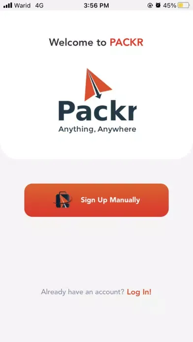 Tangkapan skrin PackR LTD