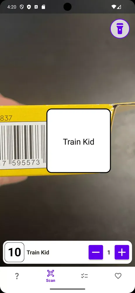 Minifig Scan स्क्रीनशॉट