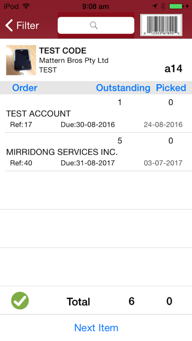 iOptPicking سکرین شاٹس