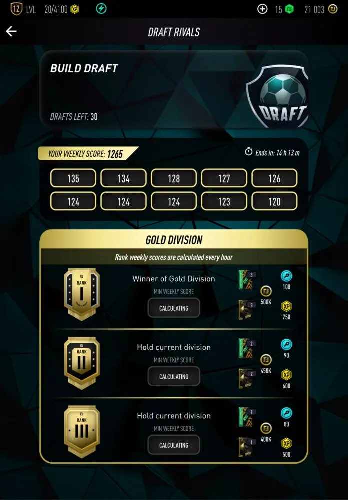 Screenshot di Pacwyn 25 Draft & Pack Opener