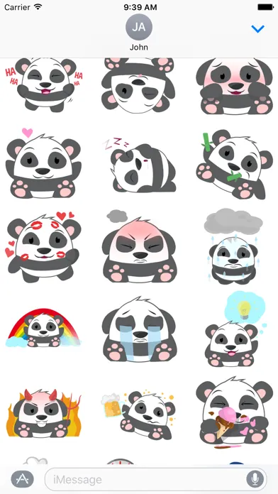 Ảnh chụp màn hình của Oh Panda! Stickers