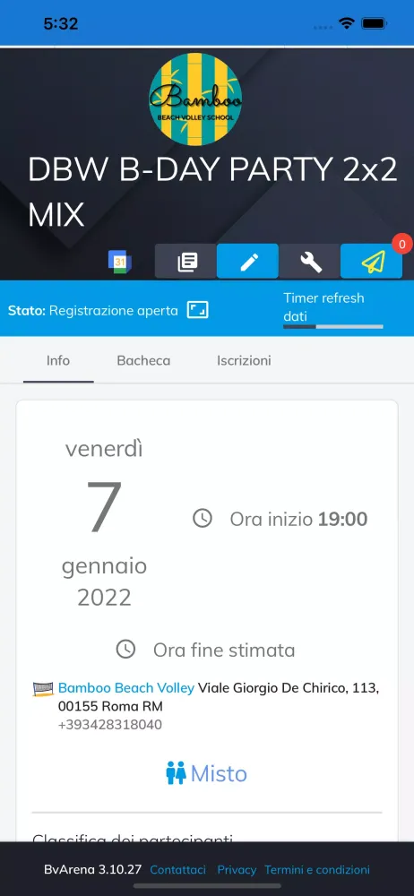 Screenshot di Paddle Arena