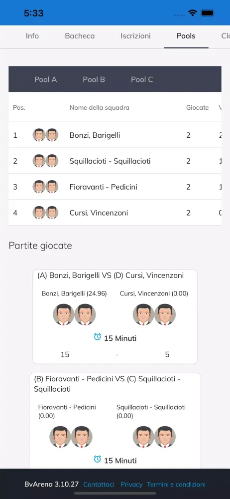 Screenshot di Paddle Arena