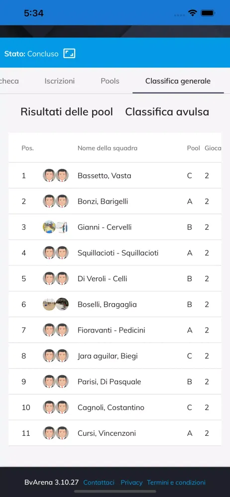 Screenshot di Paddle Arena