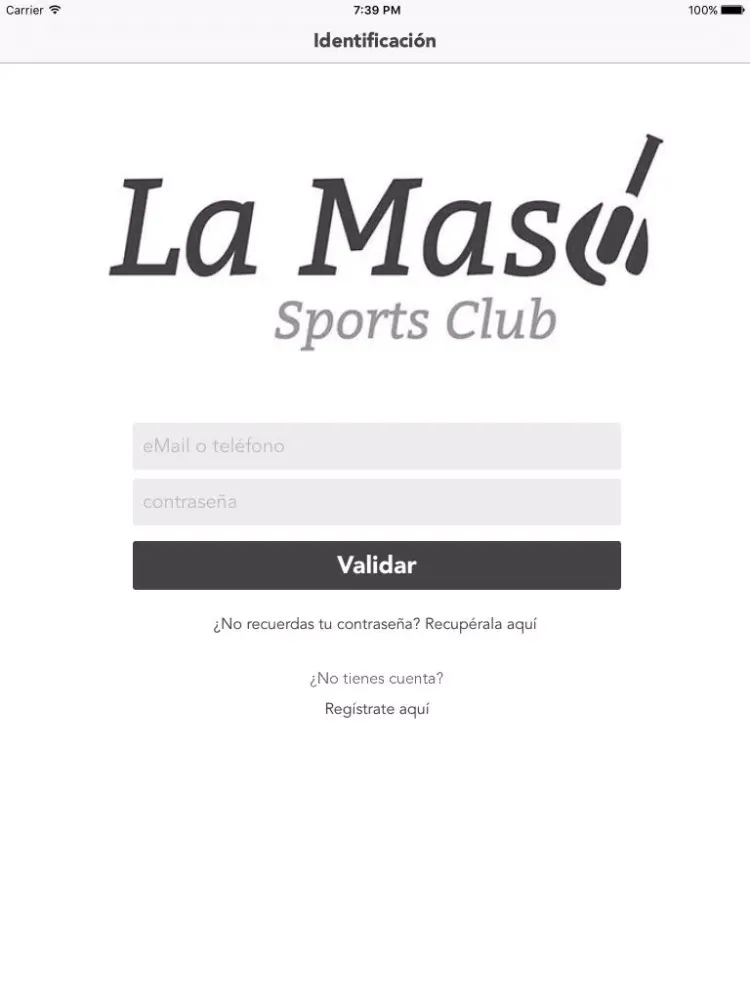 La Masó Sports Club iPad  স্ক্রিনশট
